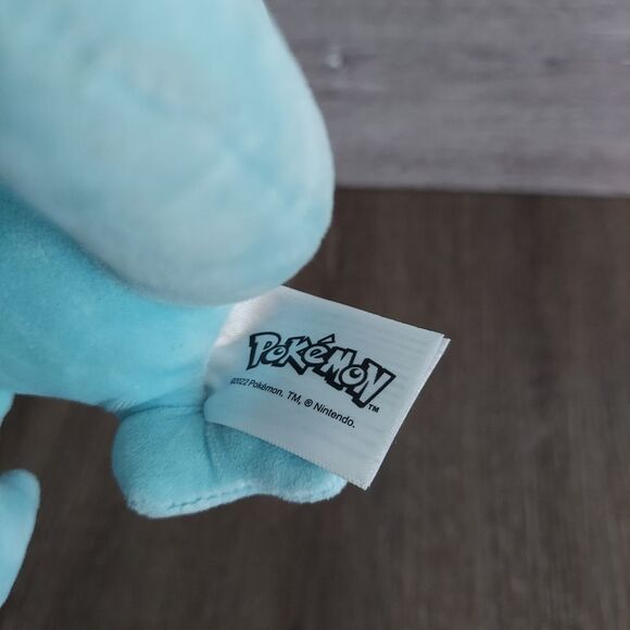 Pokemon 8" Blue and Yellow Sobble Plush - Picture 4 of 4